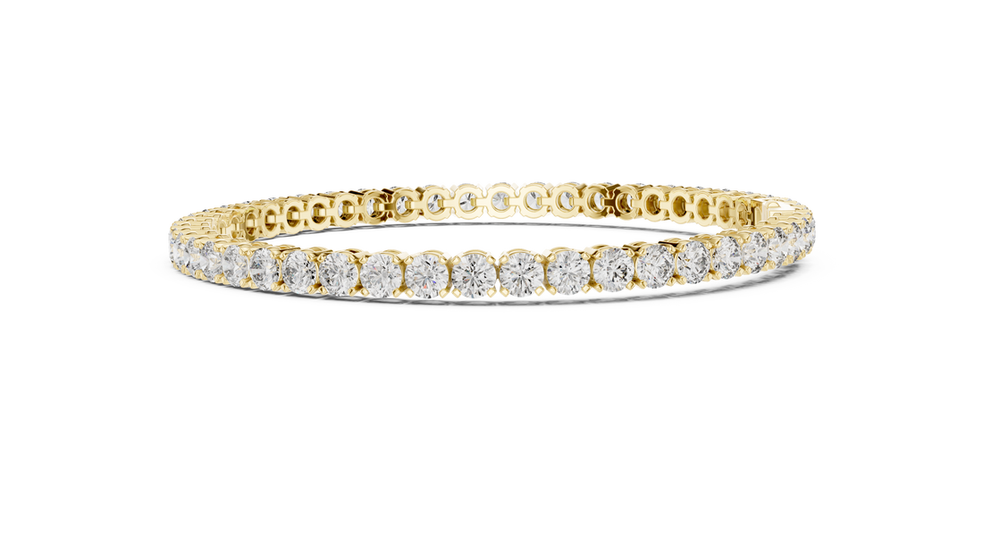Diamond Eternity Bracelet | 14K & 18K Gold | IGI Certified Lab-Grown Diamonds