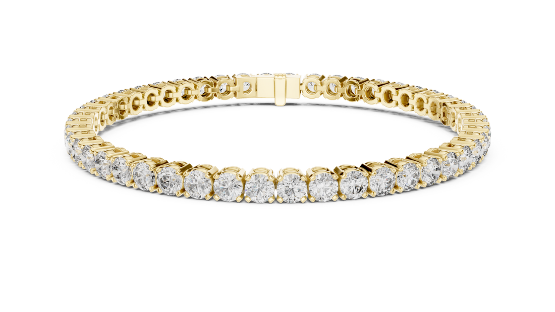 Diamond Eternity Bracelet | 14K & 18K Gold | IGI Certified Lab-Grown Diamonds