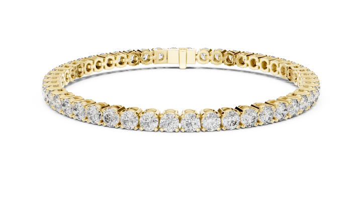 Diamond Eternity Bracelet | 14K & 18K Gold | IGI Certified Lab-Grown Diamonds