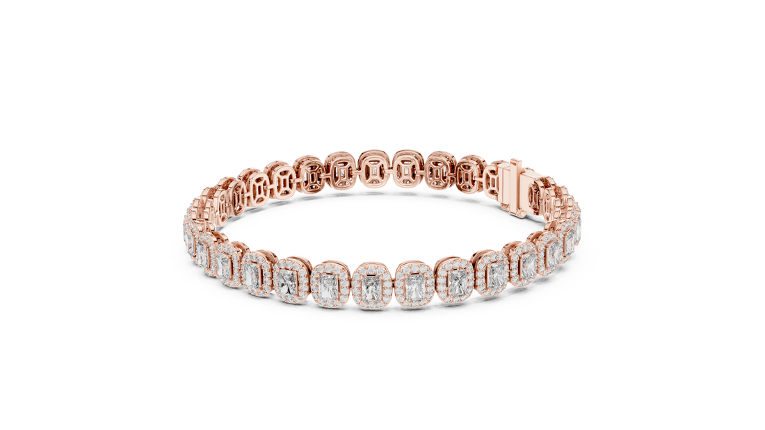 Radiant Elegance Lab-Grown Diamond Bracelet – Kiashaa Jewellery