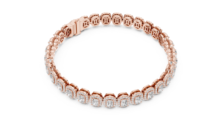 Radiant Elegance Lab-Grown Diamond Bracelet – Kiashaa Jewellery