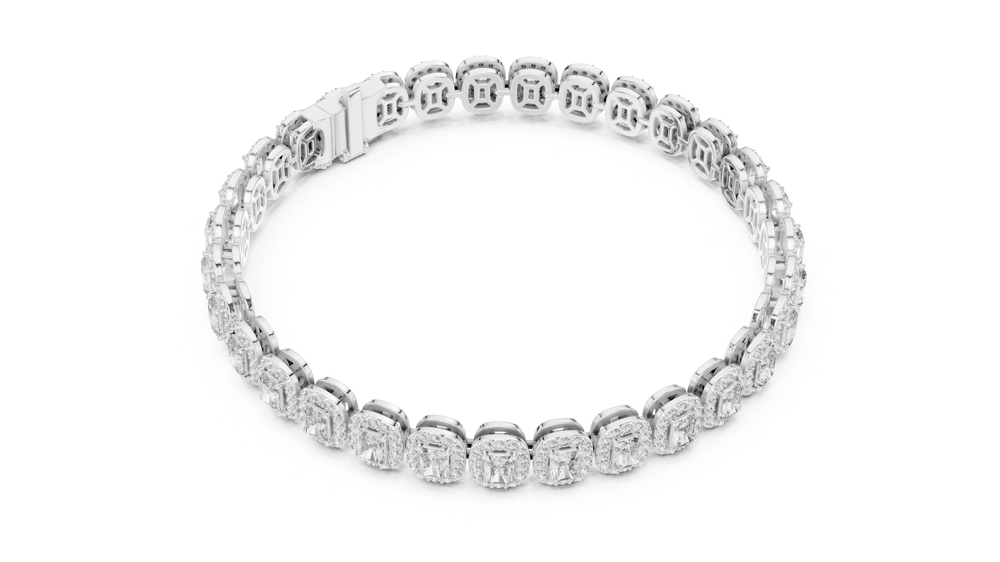 Radiant Elegance Lab-Grown Diamond Bracelet – Kiashaa Jewellery