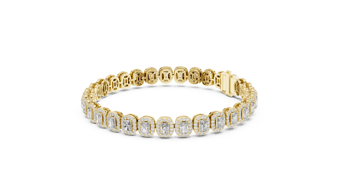 Radiant Elegance Lab-Grown Diamond Bracelet – Kiashaa Jewellery