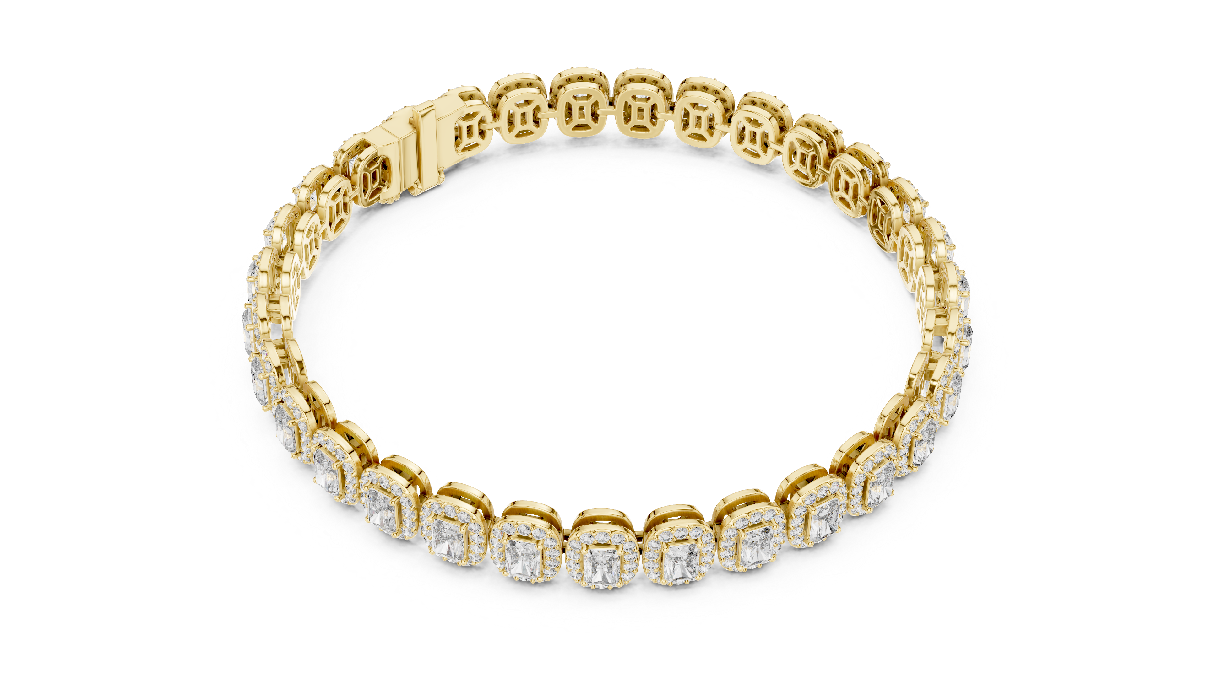 Radiant Elegance Lab-Grown Diamond Bracelet – Kiashaa Jewellery