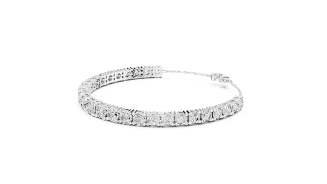 Classic Lab-Grown Diamond Tennis Bracelet in 14K/18K Rose Gold