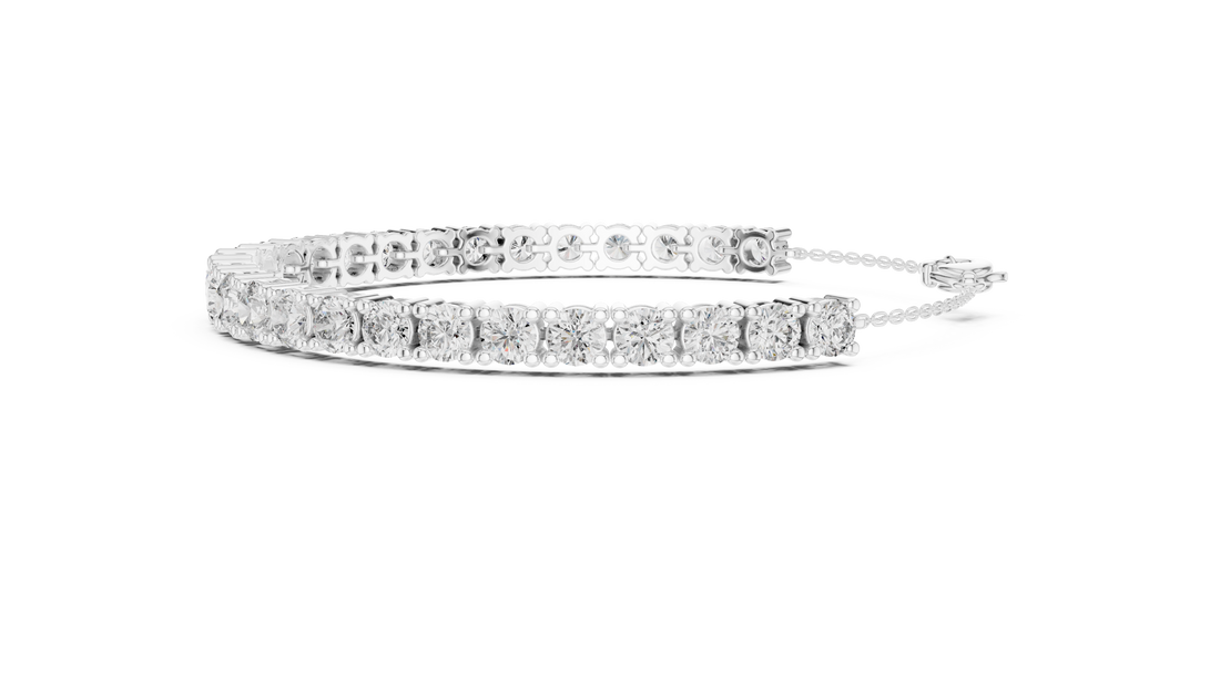 Classic Lab-Grown Diamond Tennis Bracelet in 14K/18K Rose Gold