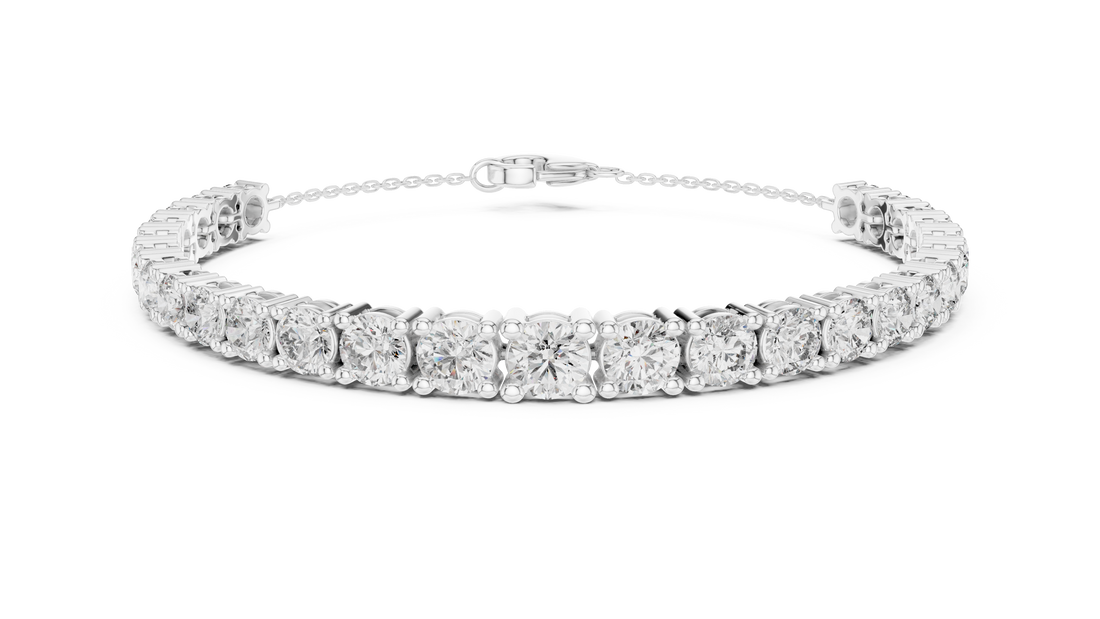 Classic Lab-Grown Diamond Tennis Bracelet in 14K/18K Rose Gold