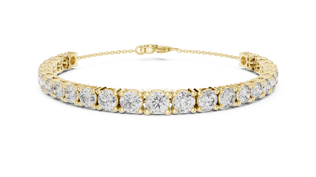 Classic Lab-Grown Diamond Tennis Bracelet in 14K/18K Rose Gold