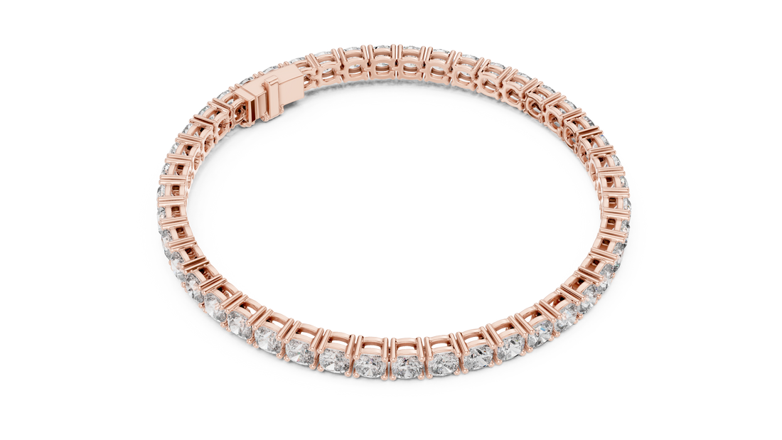 Eternity Lab-Grown Diamond Tennis Bracelet in 14K/18K Rose Gold