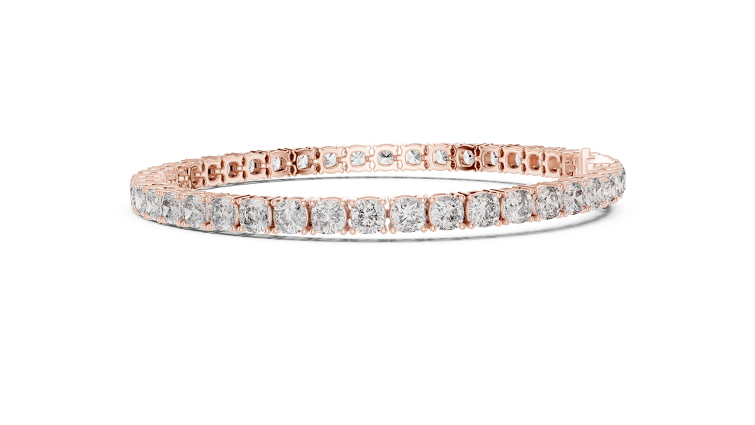Eternity Lab-Grown Diamond Tennis Bracelet in 14K/18K Rose Gold