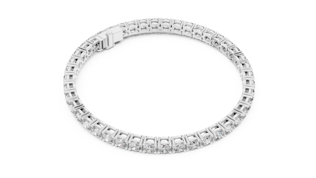 Eternity Lab-Grown Diamond Tennis Bracelet in 14K/18K Rose Gold
