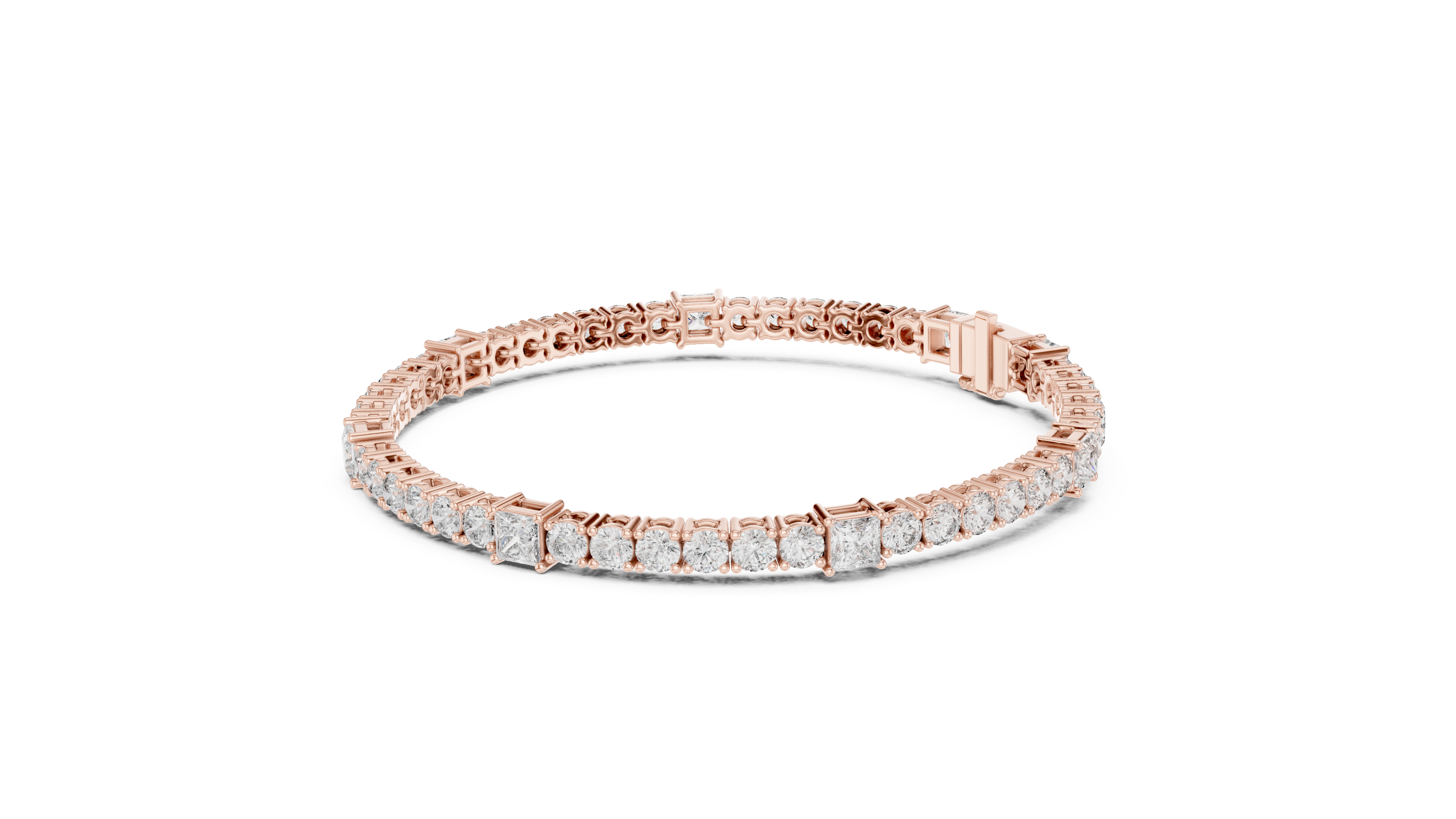 Eternity Lab-Grown Diamond Tennis Bracelet in 14K/18K Rose Gold