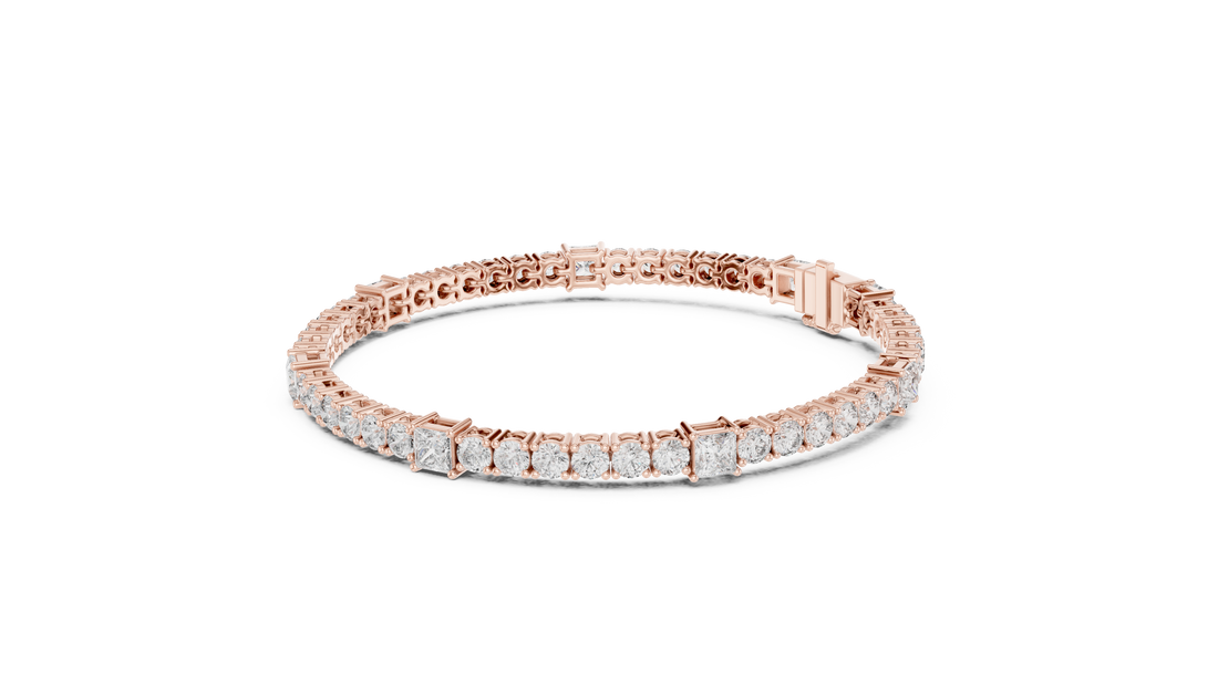 Eternity Lab-Grown Diamond Tennis Bracelet in 14K/18K Rose Gold