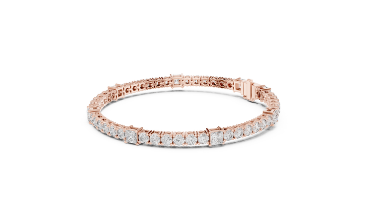 Eternity Lab-Grown Diamond Tennis Bracelet in 14K/18K Rose Gold