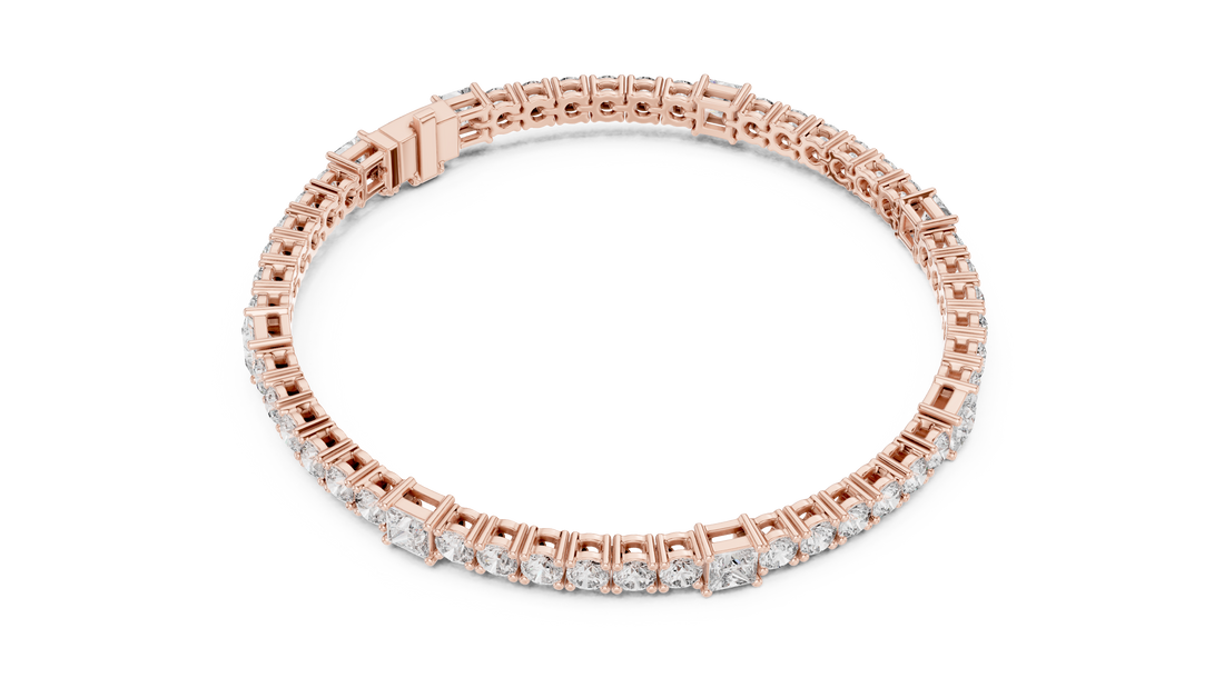 Eternity Lab-Grown Diamond Tennis Bracelet in 14K/18K Rose Gold
