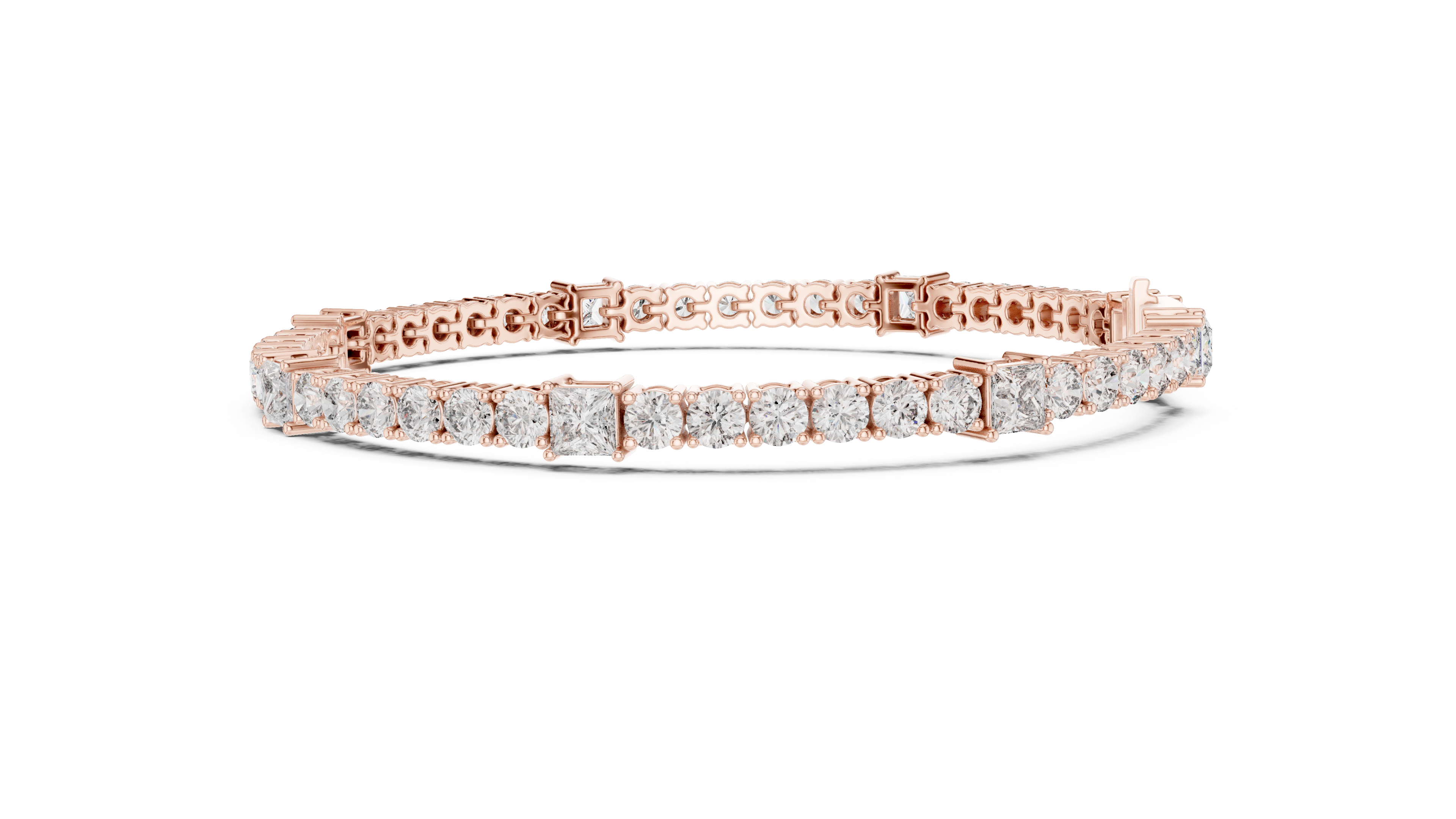 Eternity Lab-Grown Diamond Tennis Bracelet in 14K/18K Rose Gold