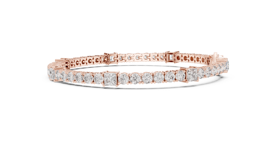 Eternity Lab-Grown Diamond Tennis Bracelet in 14K/18K Rose Gold