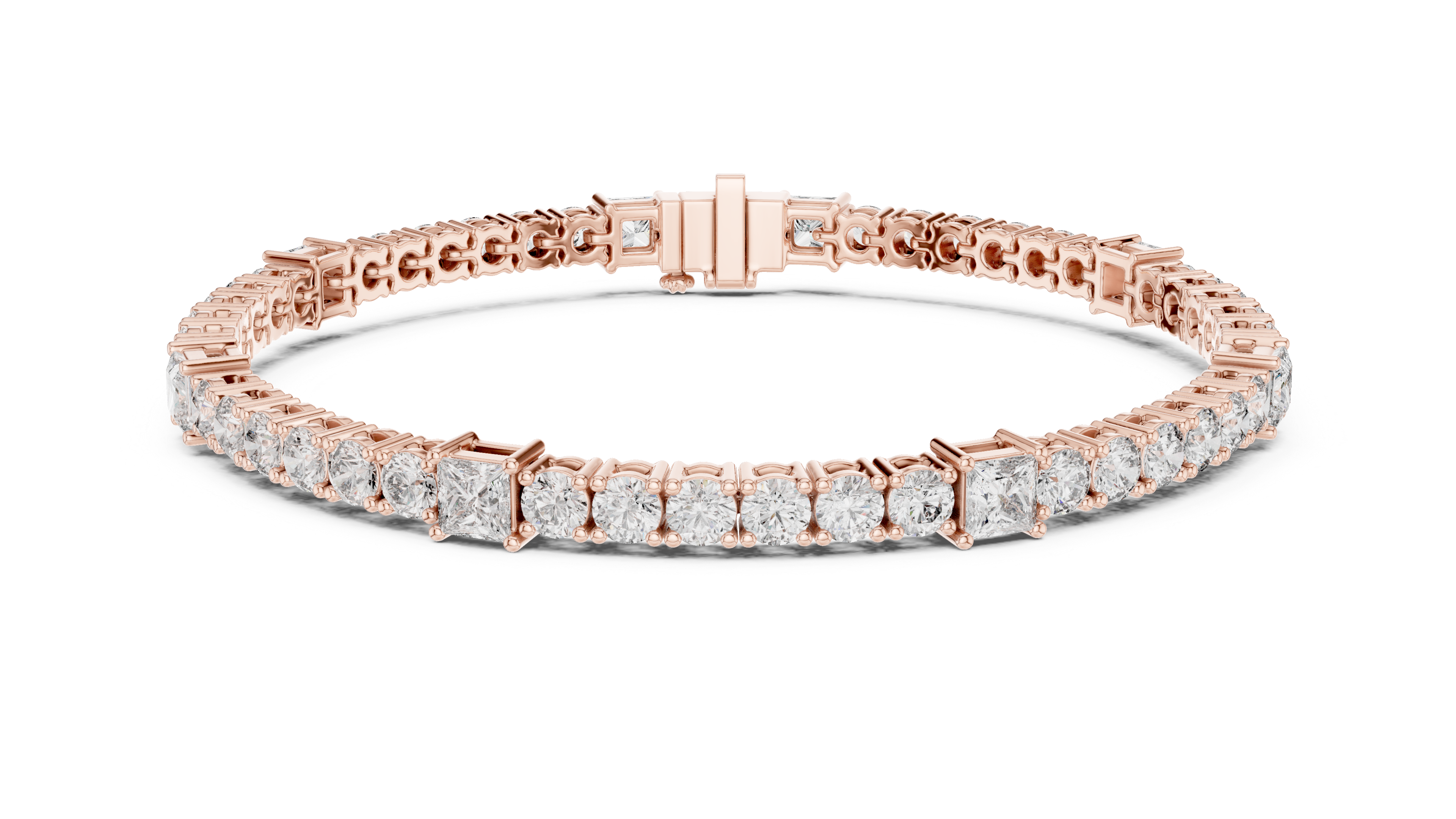 Eternity Lab-Grown Diamond Tennis Bracelet in 14K/18K Rose Gold