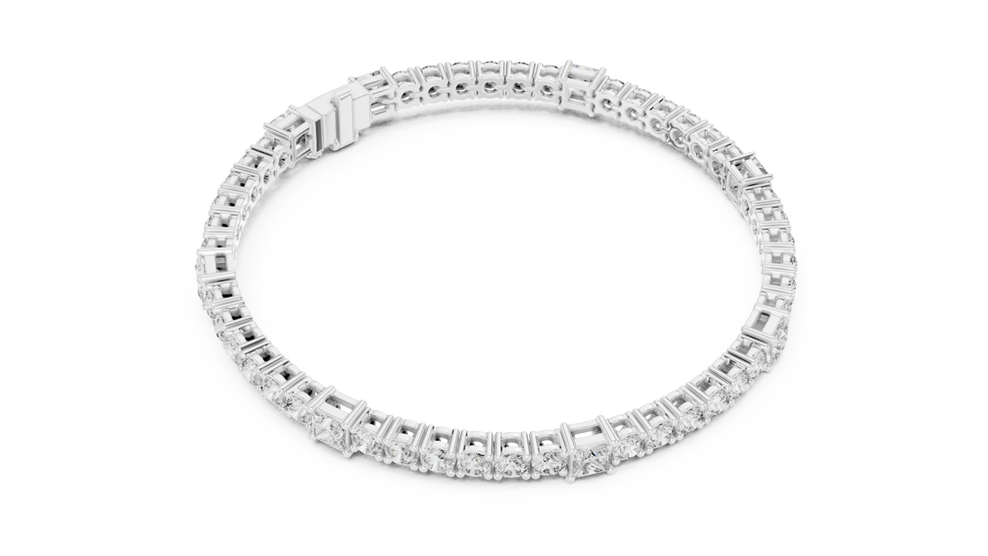 Eternity Lab-Grown Diamond Tennis Bracelet in 14K/18K Rose Gold