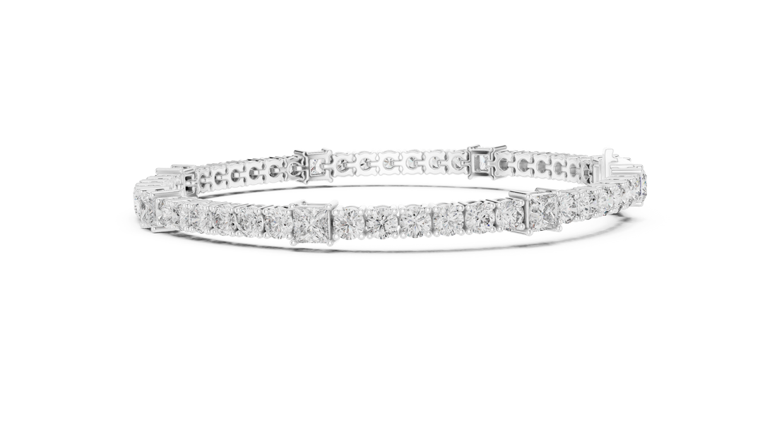 Eternity Lab-Grown Diamond Tennis Bracelet in 14K/18K Rose Gold