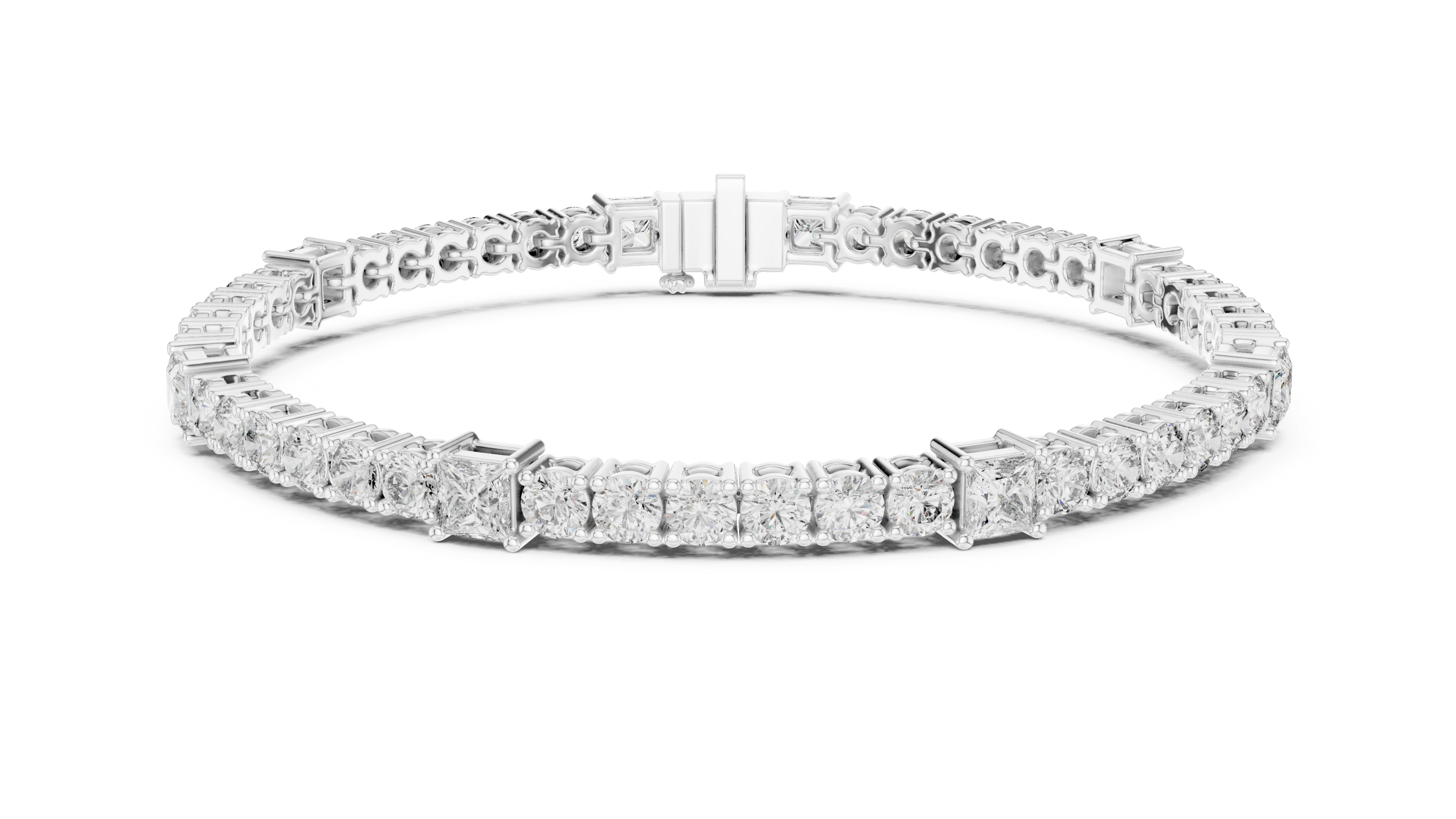 Eternity Lab-Grown Diamond Tennis Bracelet in 14K/18K Rose Gold