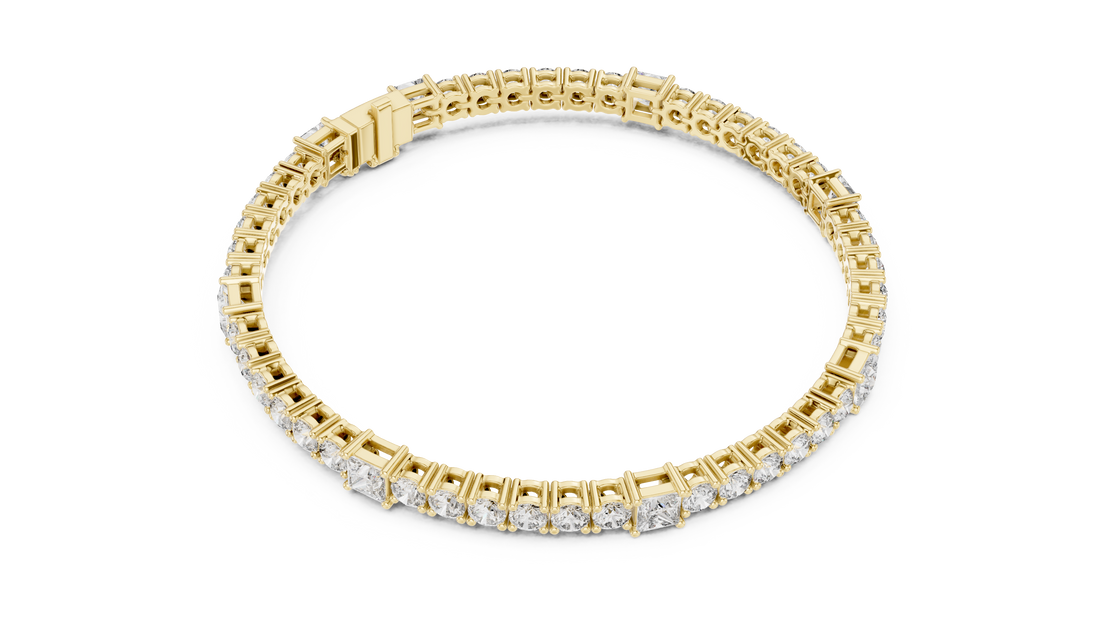 Eternity Lab-Grown Diamond Tennis Bracelet in 14K/18K Rose Gold
