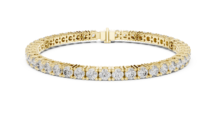 Classic Round Lab-Grown Diamond Tennis Bracelet in 14K/18K Rose Gold