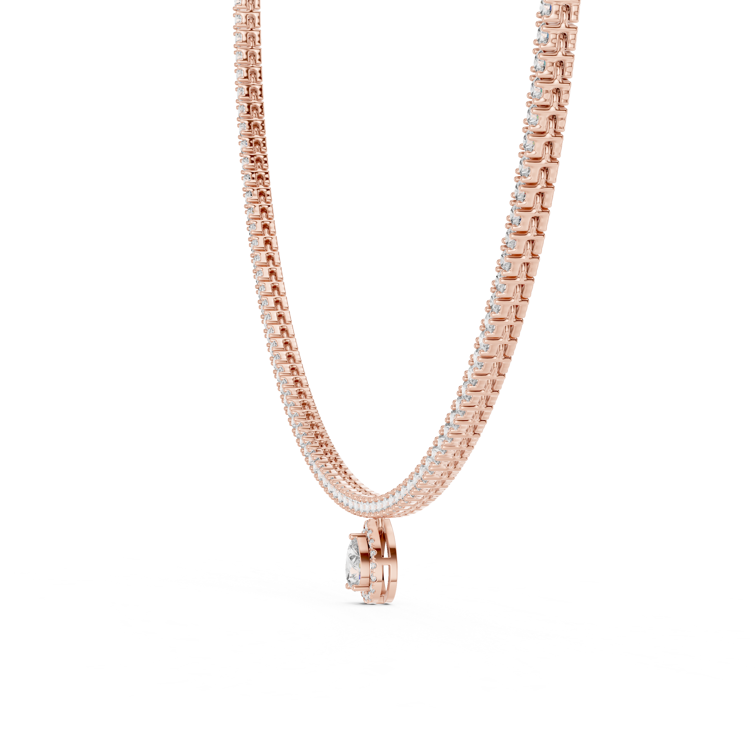 Classic Lab-Grown Diamond Pendant Necklace in 14K & 18K Gold