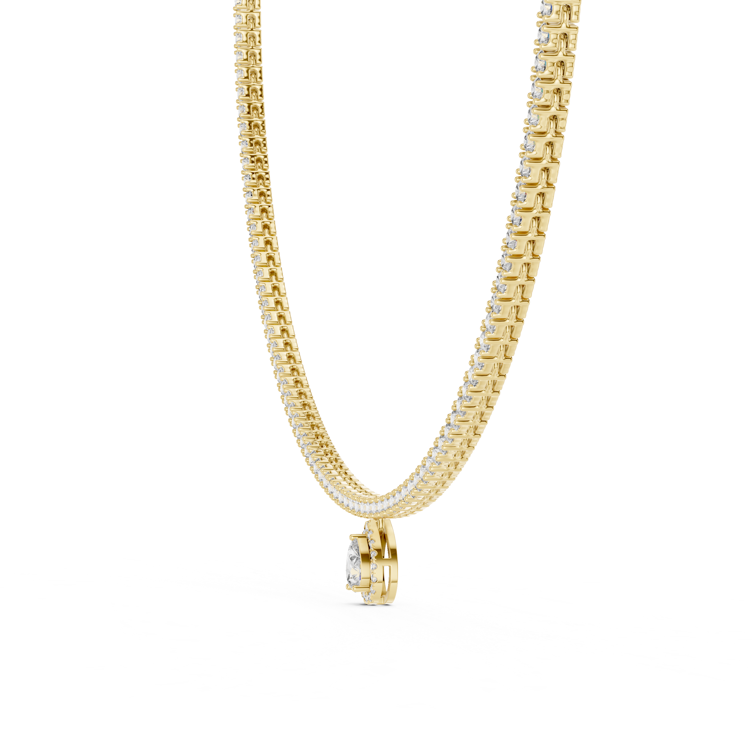 Classic Lab-Grown Diamond Pendant Necklace in 14K & 18K Gold