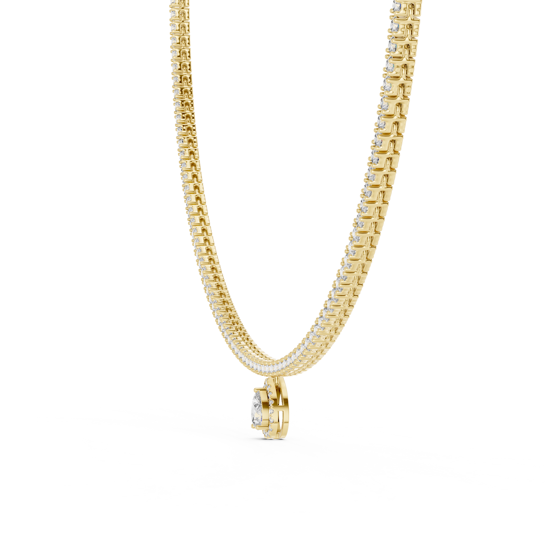 Classic Lab-Grown Diamond Pendant Necklace in 14K & 18K Gold