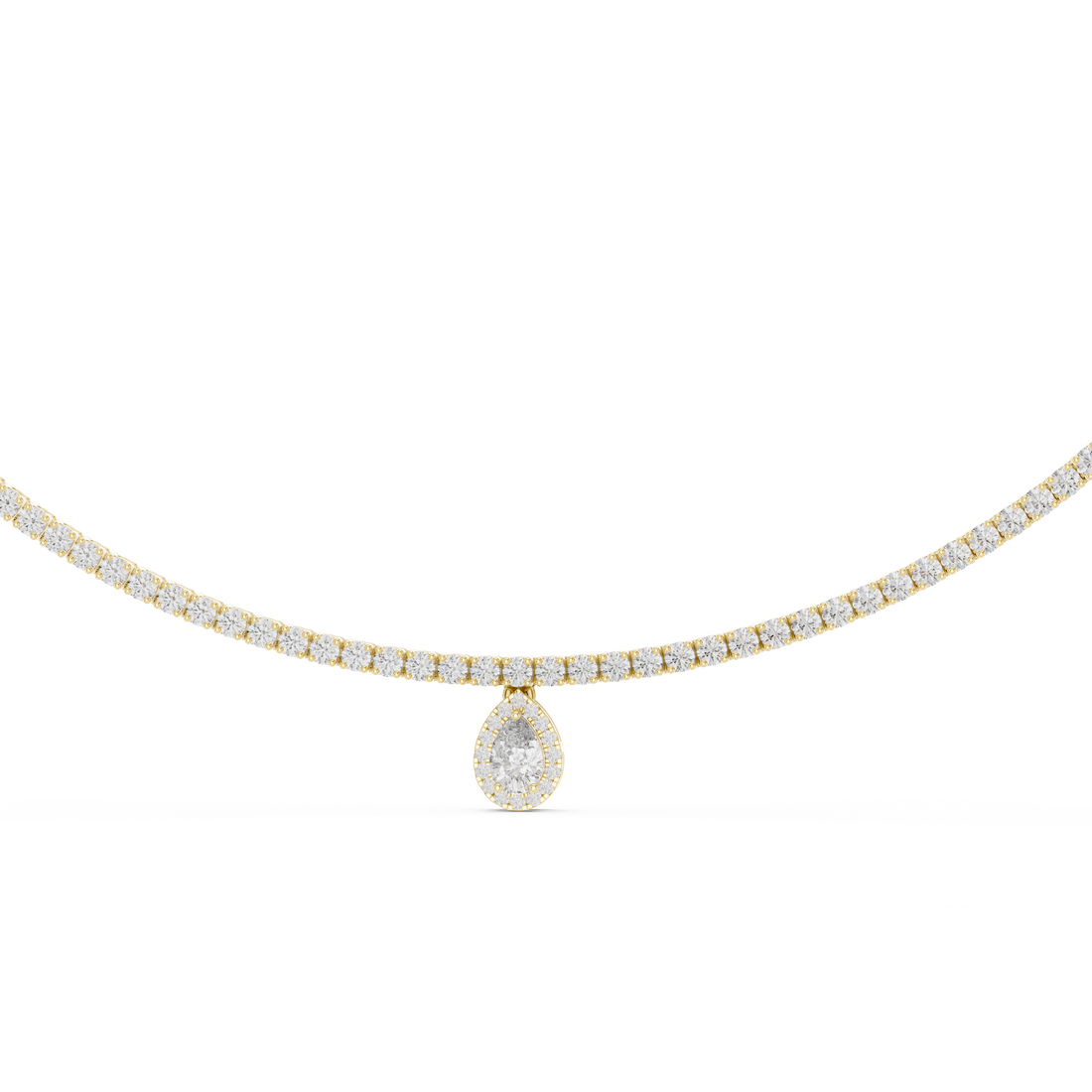 Classic Lab-Grown Diamond Pendant Necklace in 14K & 18K Gold