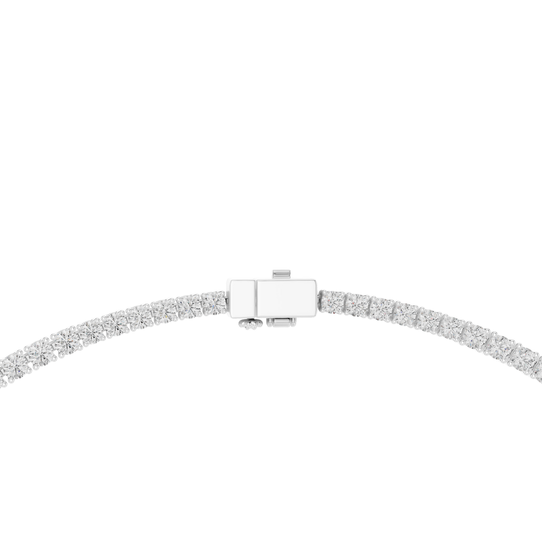 Elegant Lab-Grown Diamond Tennis Necklace in 14K/18K Gold