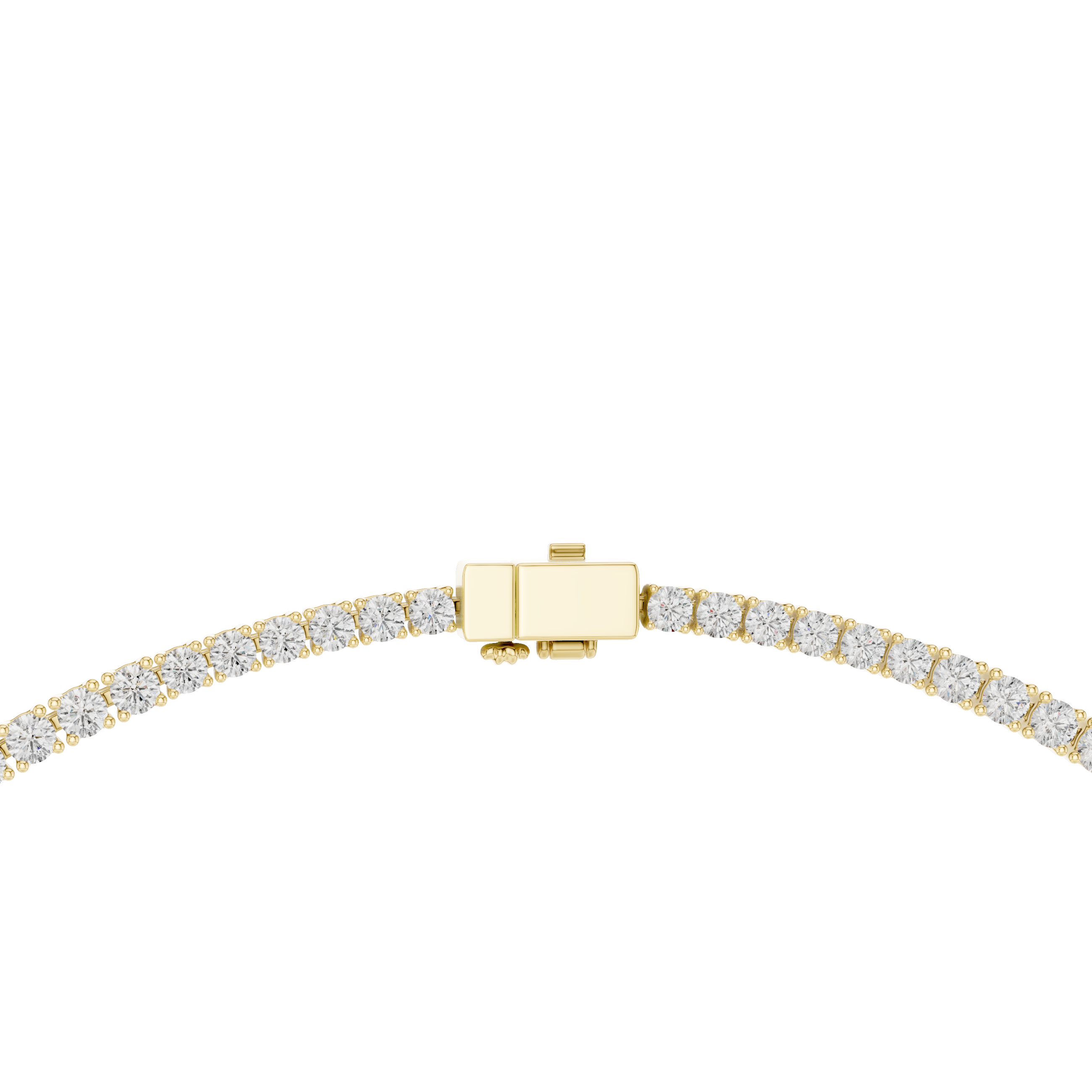 Elegant Lab-Grown Diamond Tennis Necklace in 14K/18K Gold