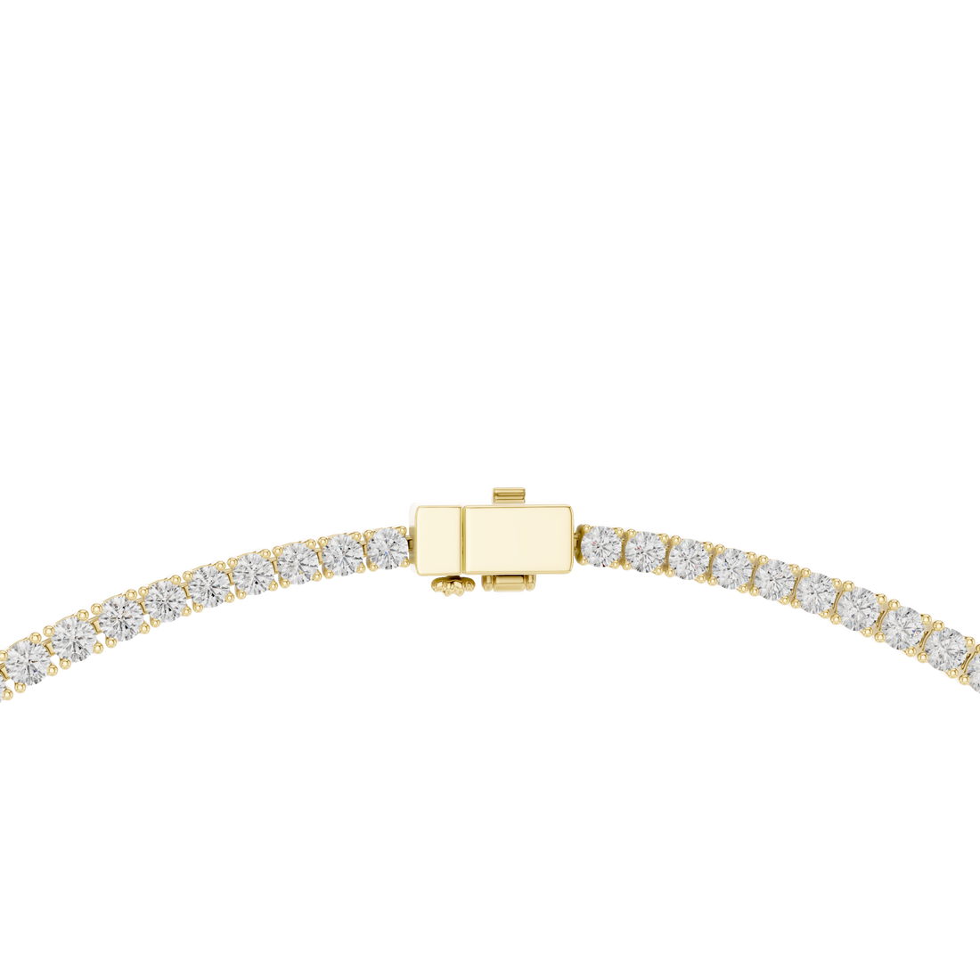 Elegant Lab-Grown Diamond Tennis Necklace in 14K/18K Gold