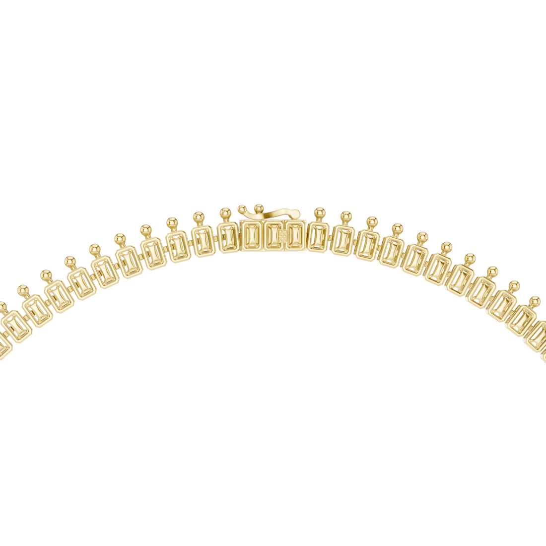 Royal Blue Sapphire & Lab-Grown Diamond Bridal Necklace in 14K & 18K Gold