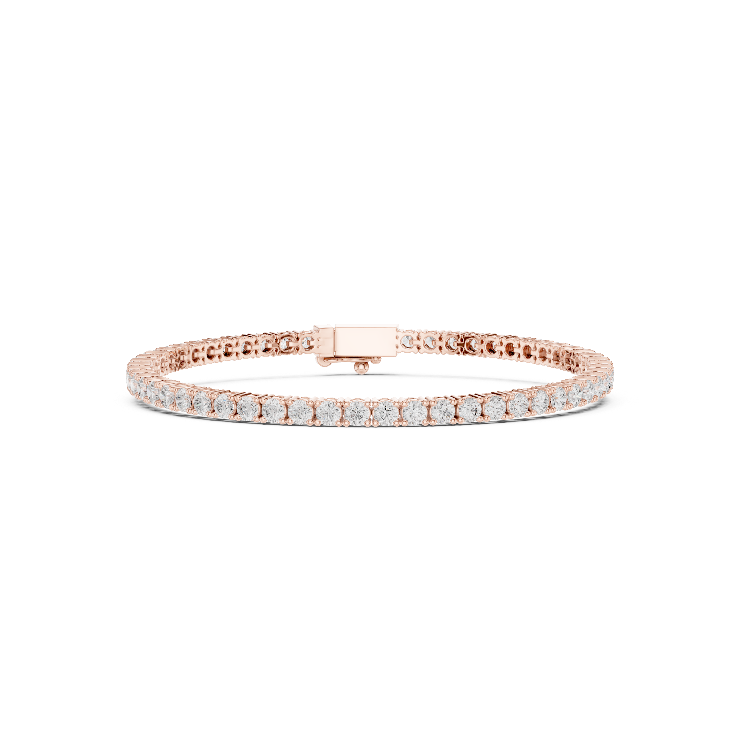 Classic Lab-Grown Diamond Tennis Bracelet in 14K/18K Gold