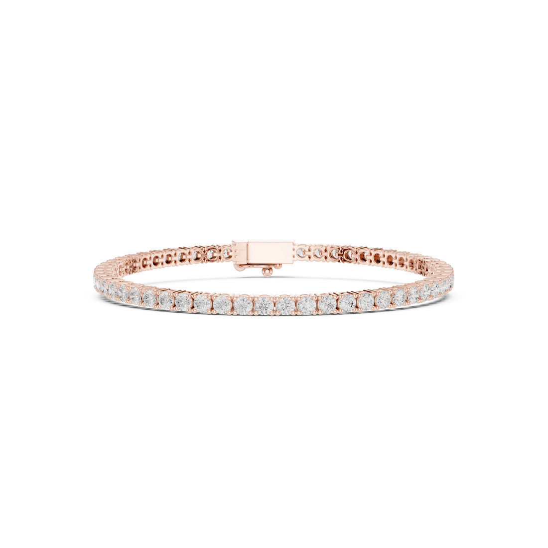 Classic Lab-Grown Diamond Tennis Bracelet in 14K/18K Gold