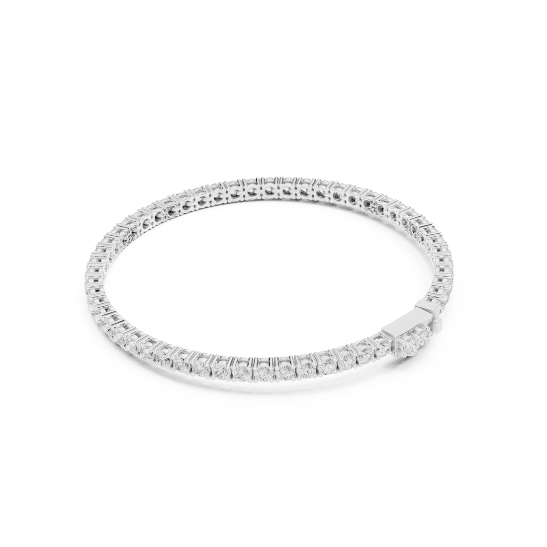 Classic Lab-Grown Diamond Tennis Bracelet in 14K/18K Gold