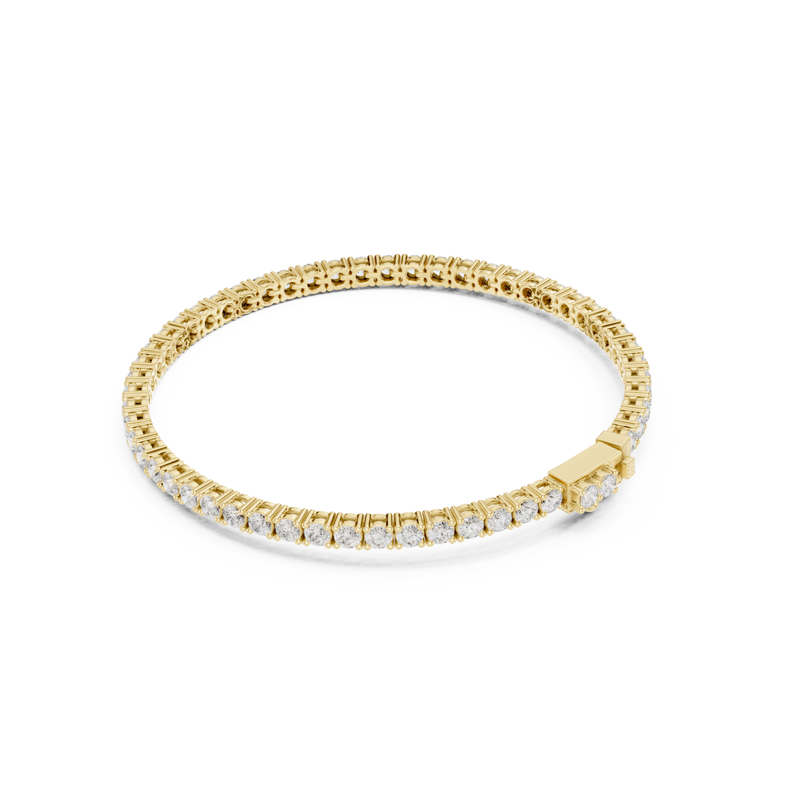 Classic Lab-Grown Diamond Tennis Bracelet in 14K/18K Gold