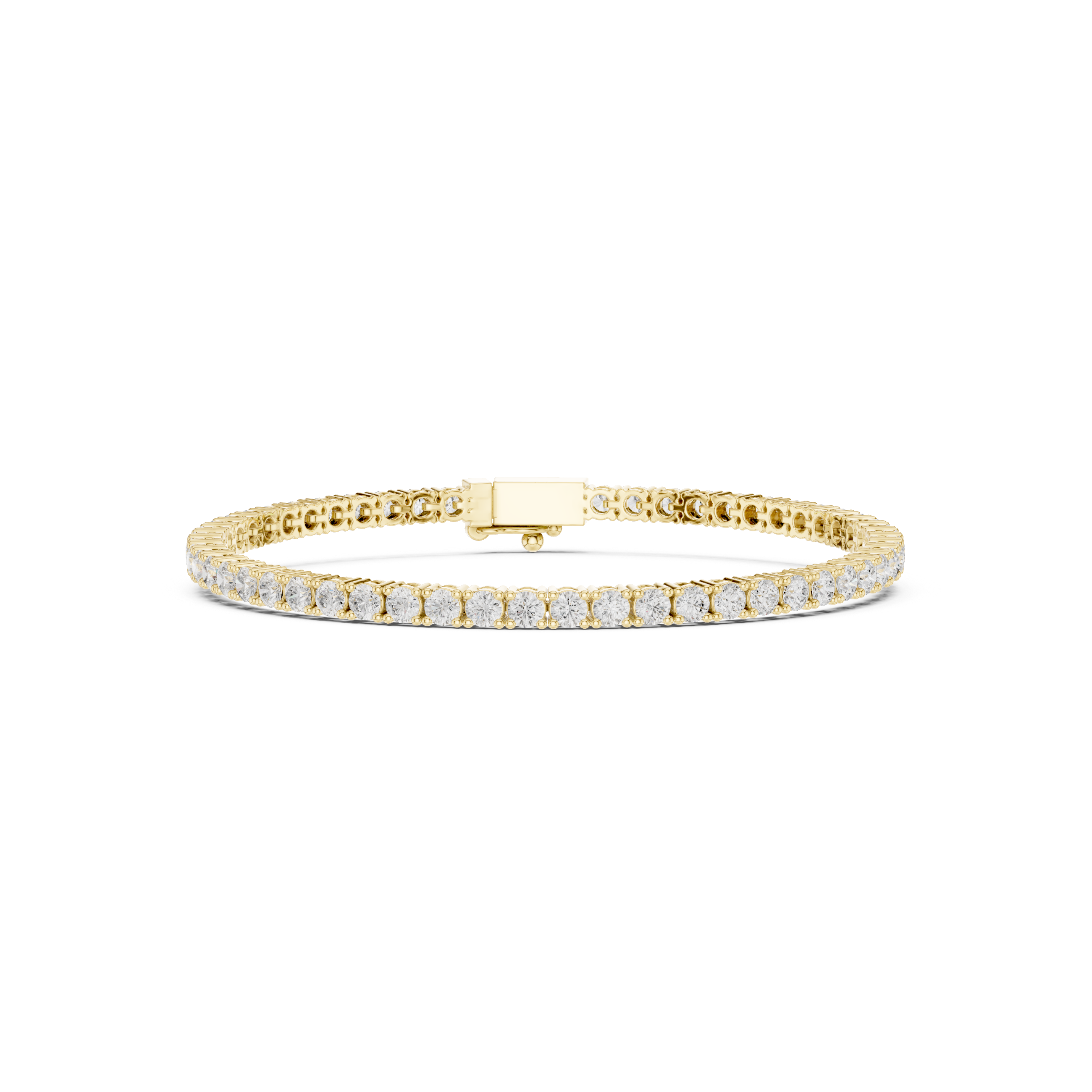 Classic Lab-Grown Diamond Tennis Bracelet in 14K/18K Gold