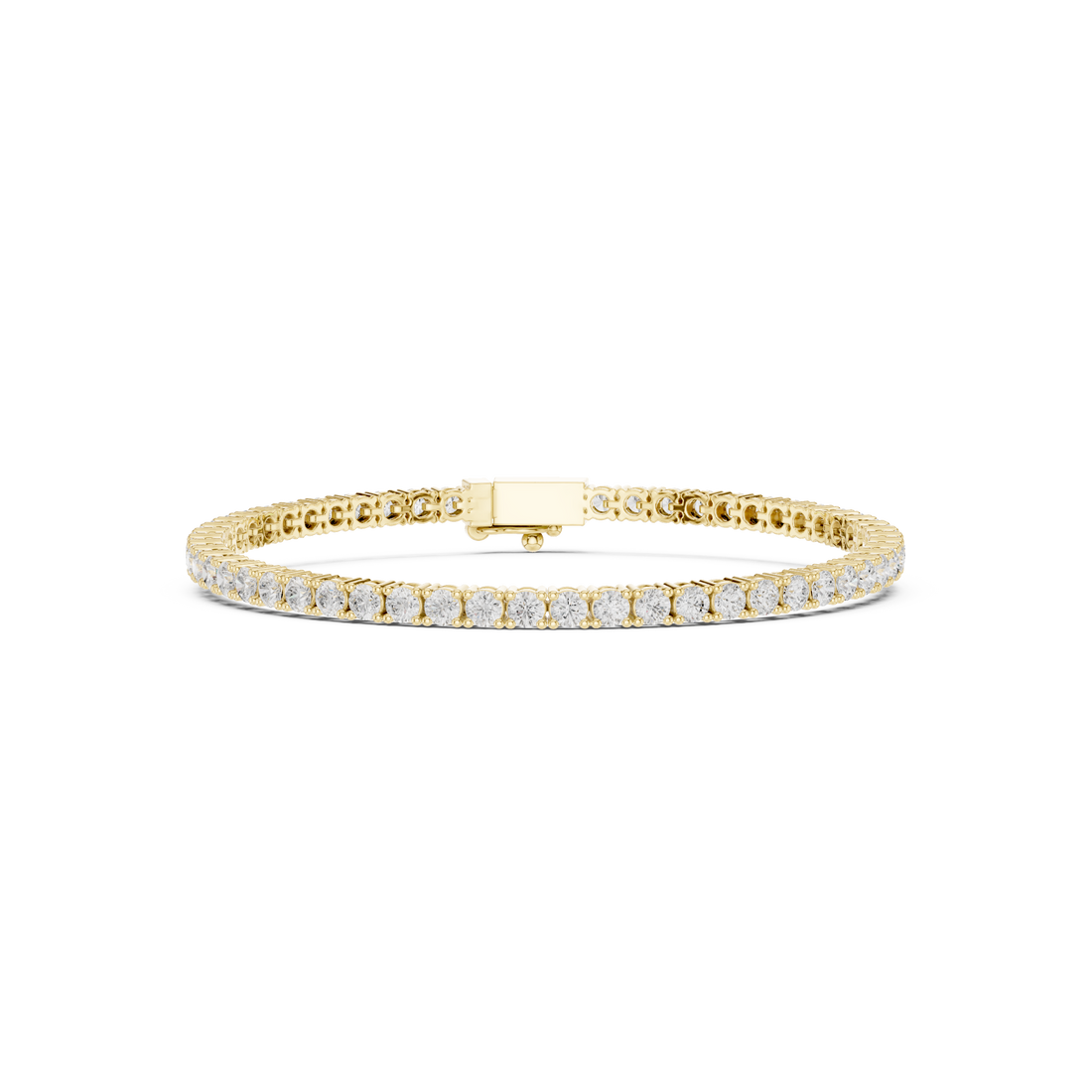 Classic Lab-Grown Diamond Tennis Bracelet in 14K/18K Gold